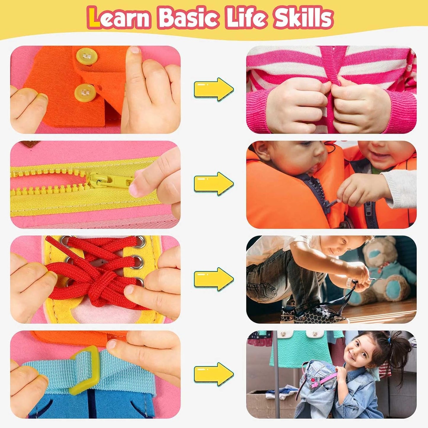 BEXOR™ - Children's Montessori Busy Board