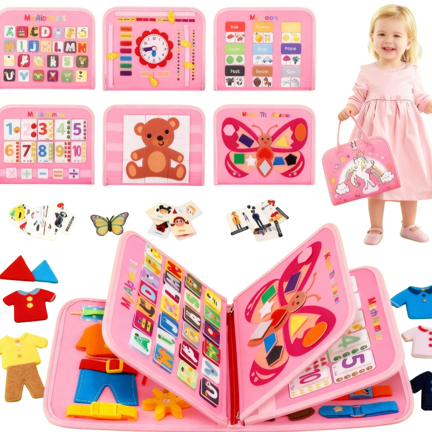 BEXOR™ - Children's Montessori Busy Board