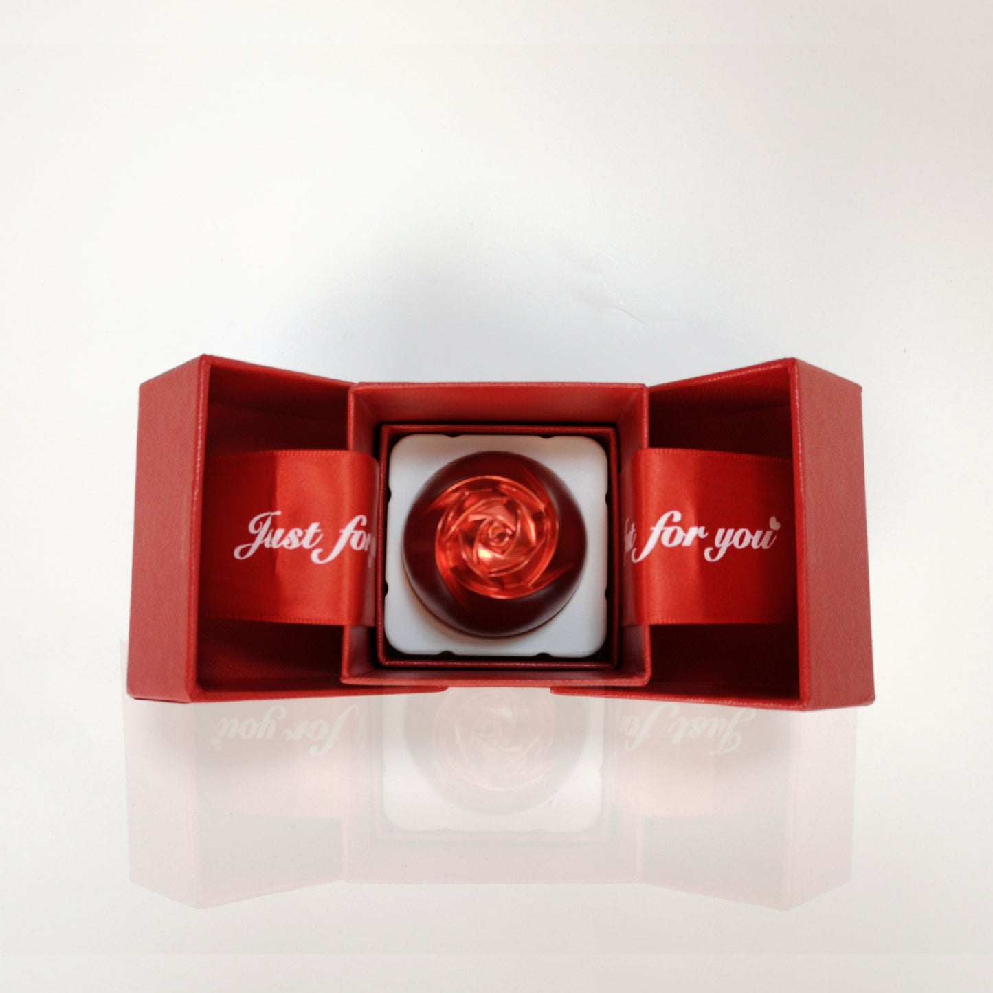 Rosas - Valentine's Day Metal Rose Lifting Gift Box