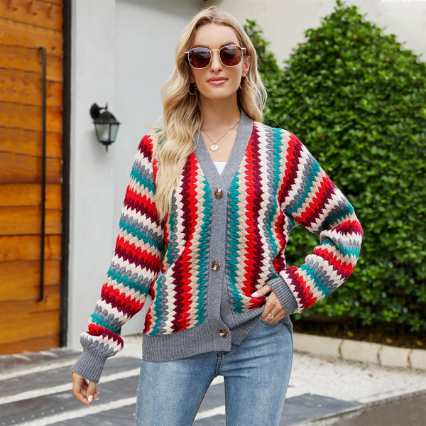 Breasted Cardigan Sweater