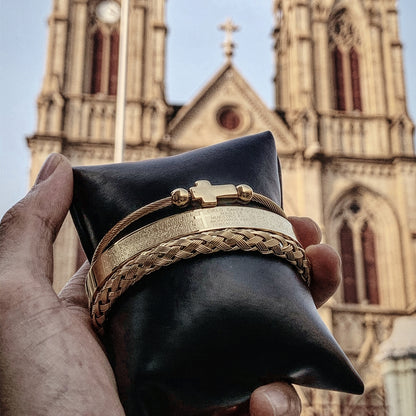 3Piece Scripture Cross Bracelet