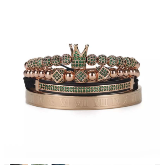 Bracelet Roman Lettering Bracelet