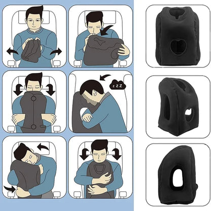 TravelCuddi - Inflatable Travel Pillow