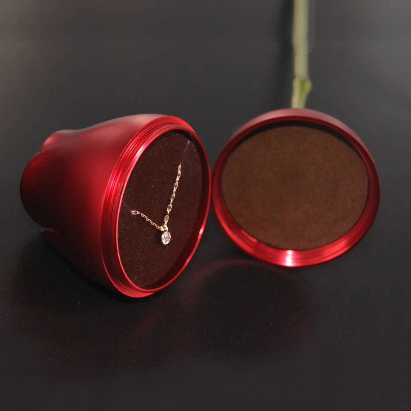 Rosas - Valentine's Day Metal Rose Lifting Gift Box