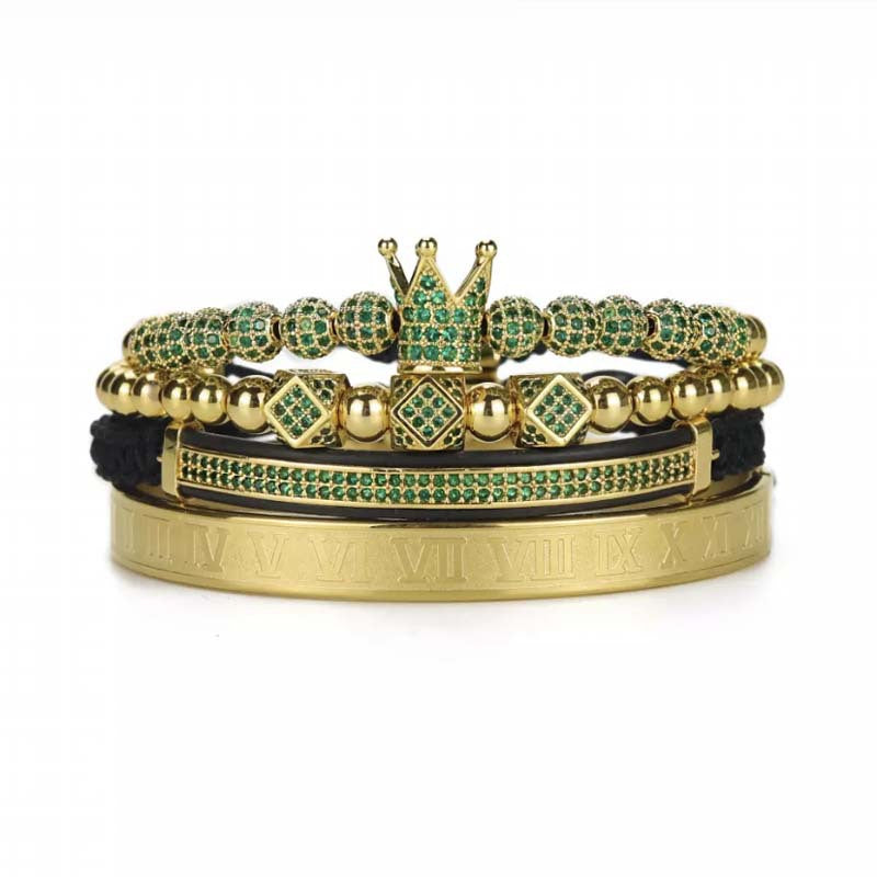 Bracelet Roman Lettering Bracelet