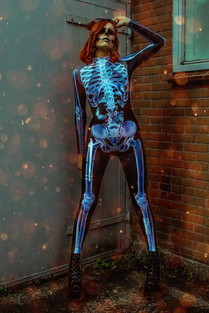 SultrySkelly - Sexy Skeleton Bodysuit